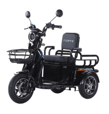 Трицикл аккумуляторный Forte CARGO-WN1072 Черный