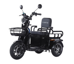 Трицикл аккумуляторный Forte CARGO-WN1072 Черный