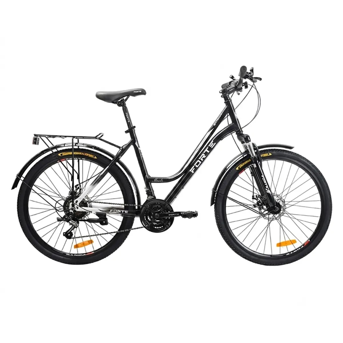 Велосипед Forte Evrika 26.2619-02S, к26 р19 сталь, черный