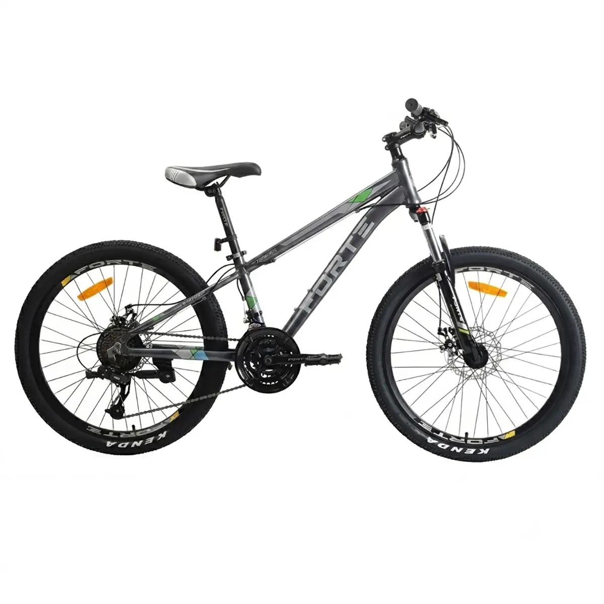 Велосипед FORTE STRIKER 26.2412-07S, к24 р12 алюміній темно-сірий