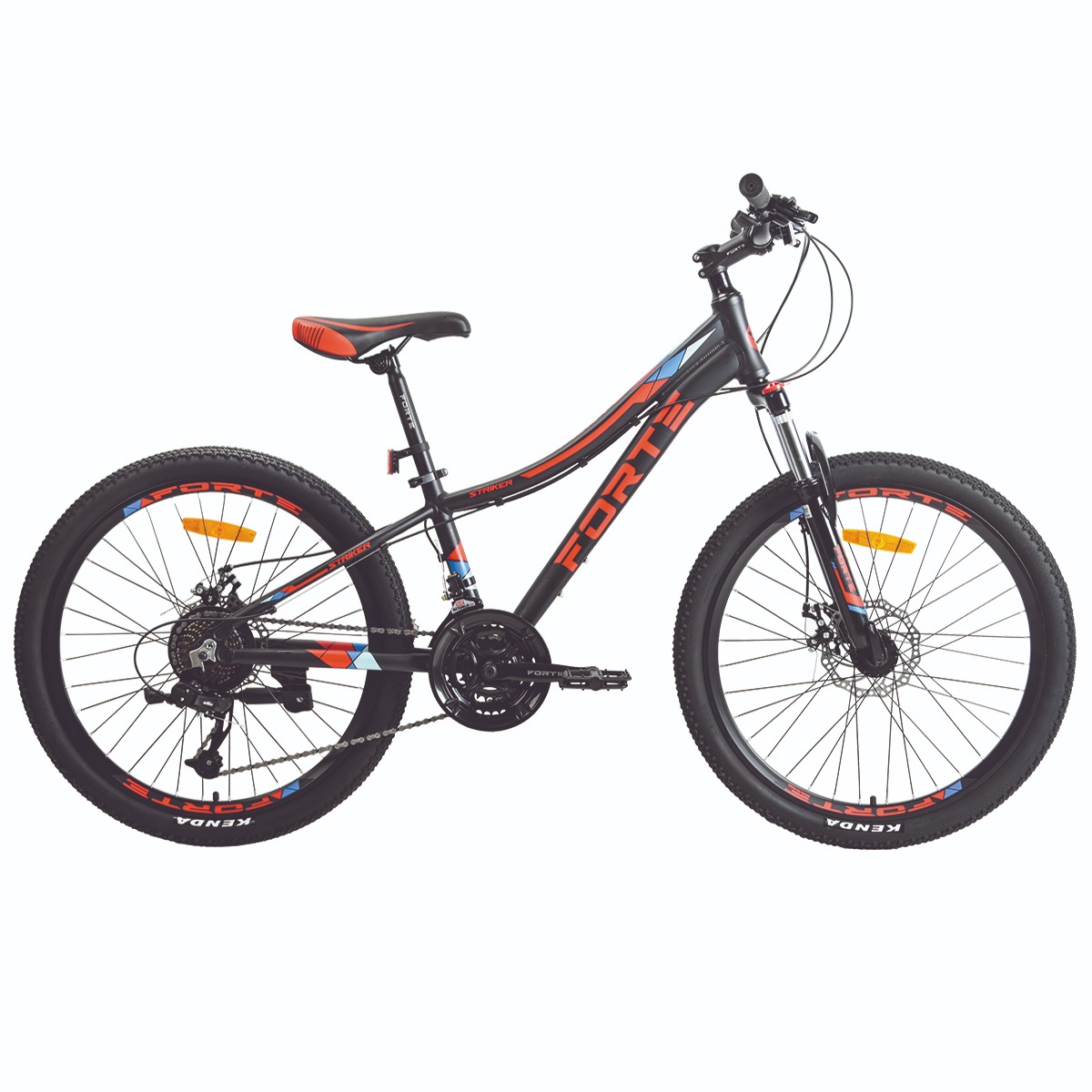 Велосипед FORTE STRIKER 26.2412-04A к24 р12 алюміній чорний