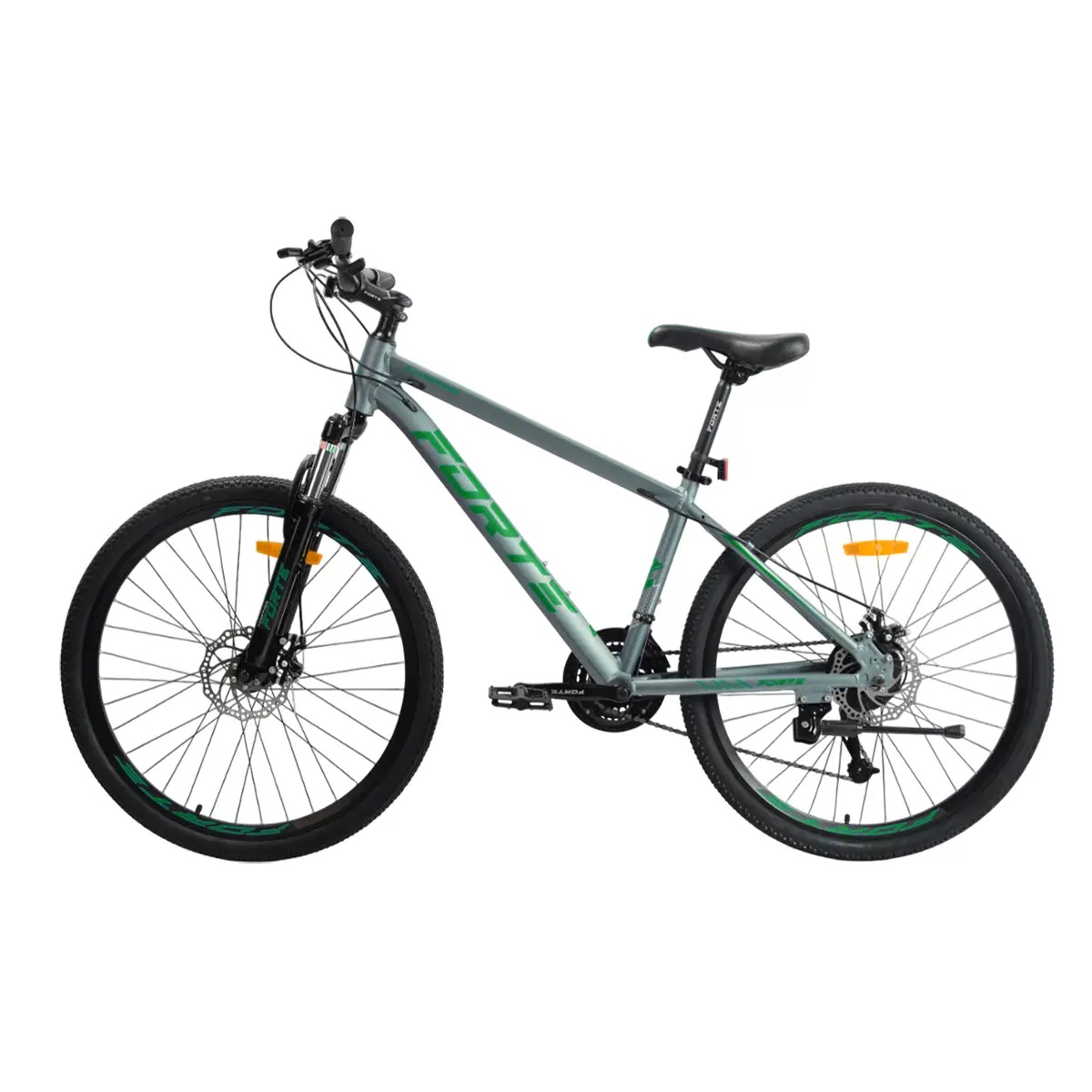 Велосипед Forte COMPASS 26.2615-02S к26 р15 алюміній сіро-зелений