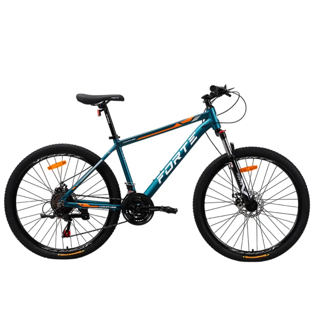 Велосипед Forte COMPASS 26.2617-05S, к26 р17 алюминий сине-оранжевый