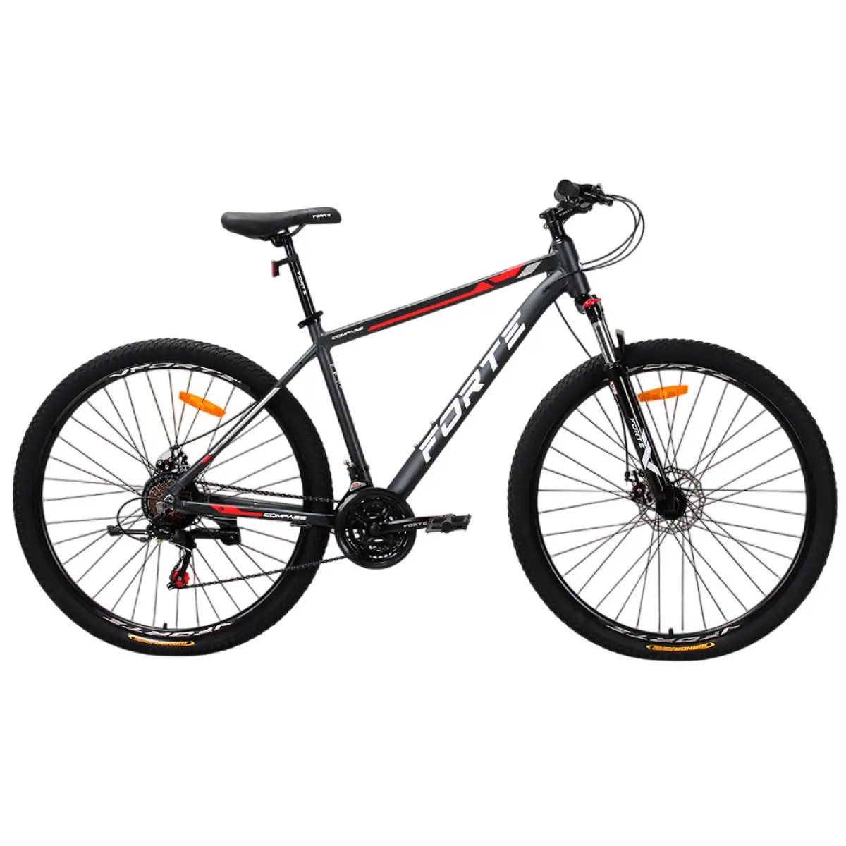 Велосипед Forte COMPASS 26.2919-11S, к29 р19 алюминий серо-красный