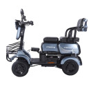 Трицикл аккумуляторный Forte SONIC-WN800S Серый