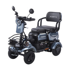 Трицикл акумуляторний Forte SONIC-WN800S Сірий