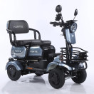 Трицикл аккумуляторный Forte SONIC-WN800S Серый
