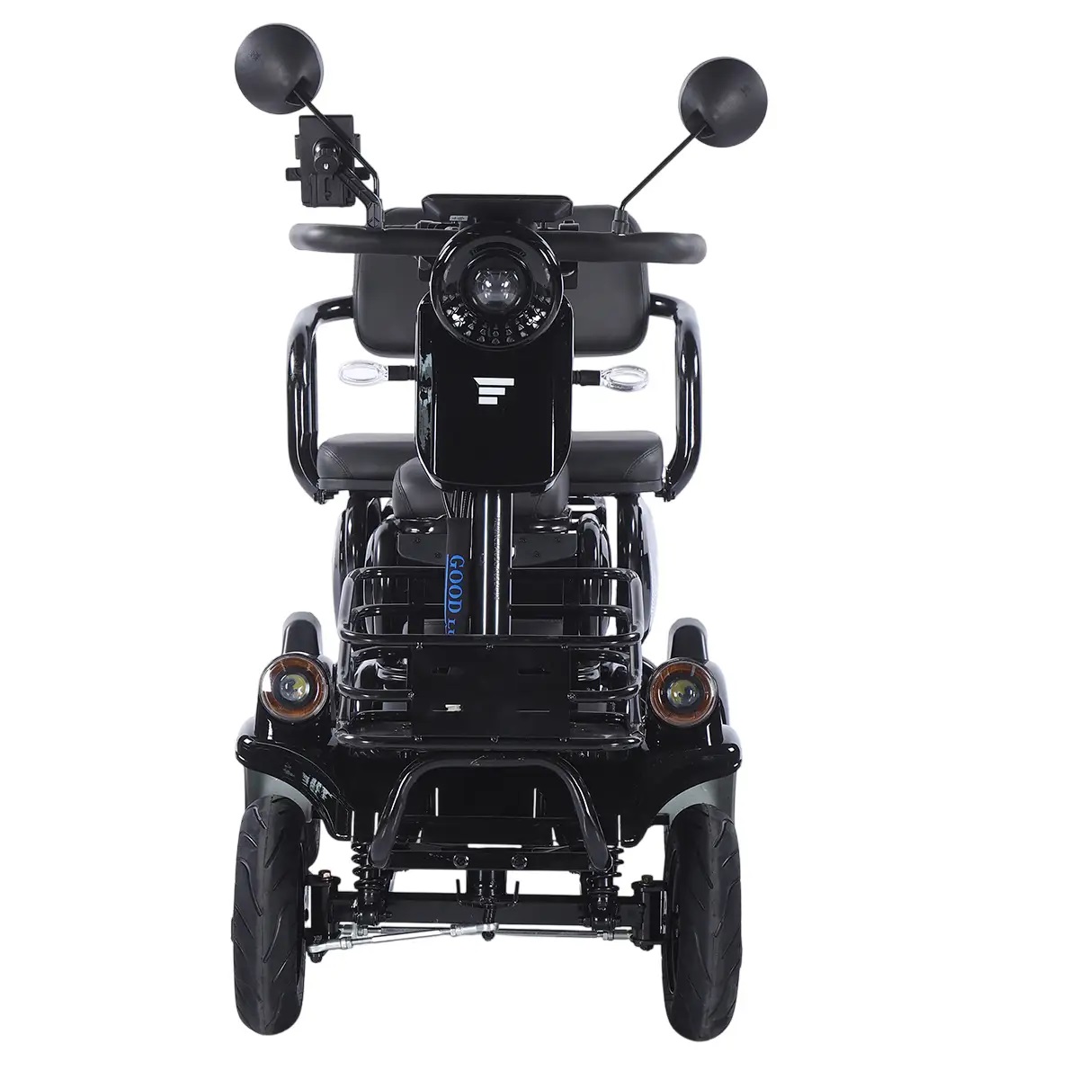 Трицикл акумуляторний Forte SONIC-WN800S Чорний