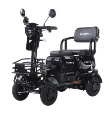 Трицикл акумуляторний Forte SONIC-WN800S Чорний