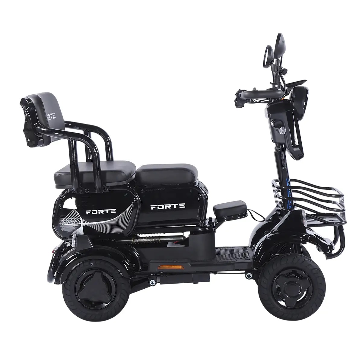 Трицикл акумуляторний Forte SONIC-WN800S Чорний