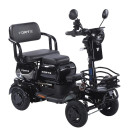 Трицикл акумуляторний Forte SONIC-WN800S Чорний