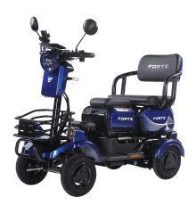 Трицикл акумуляторний Forte SONIC-WN800S Синій