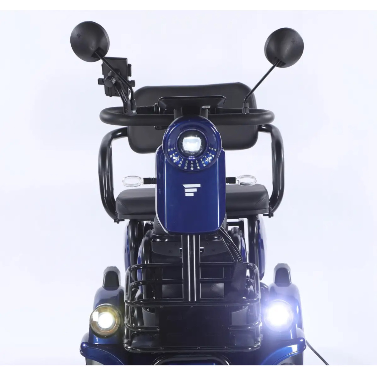 Трицикл акумуляторний Forte SONIC-WN800S Синій