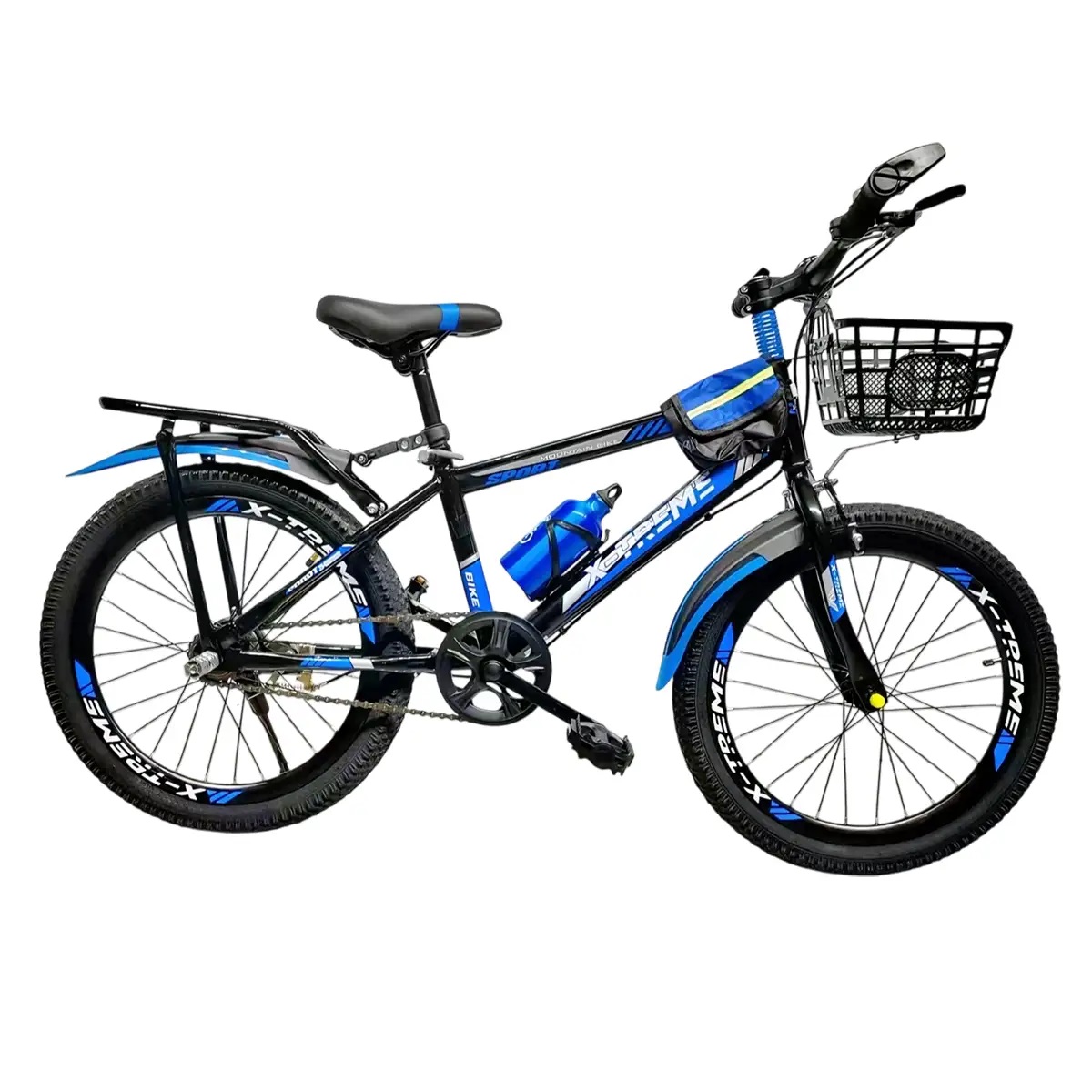 Детский велосипед X-Treme PRIME 25.20-02 черно-синий