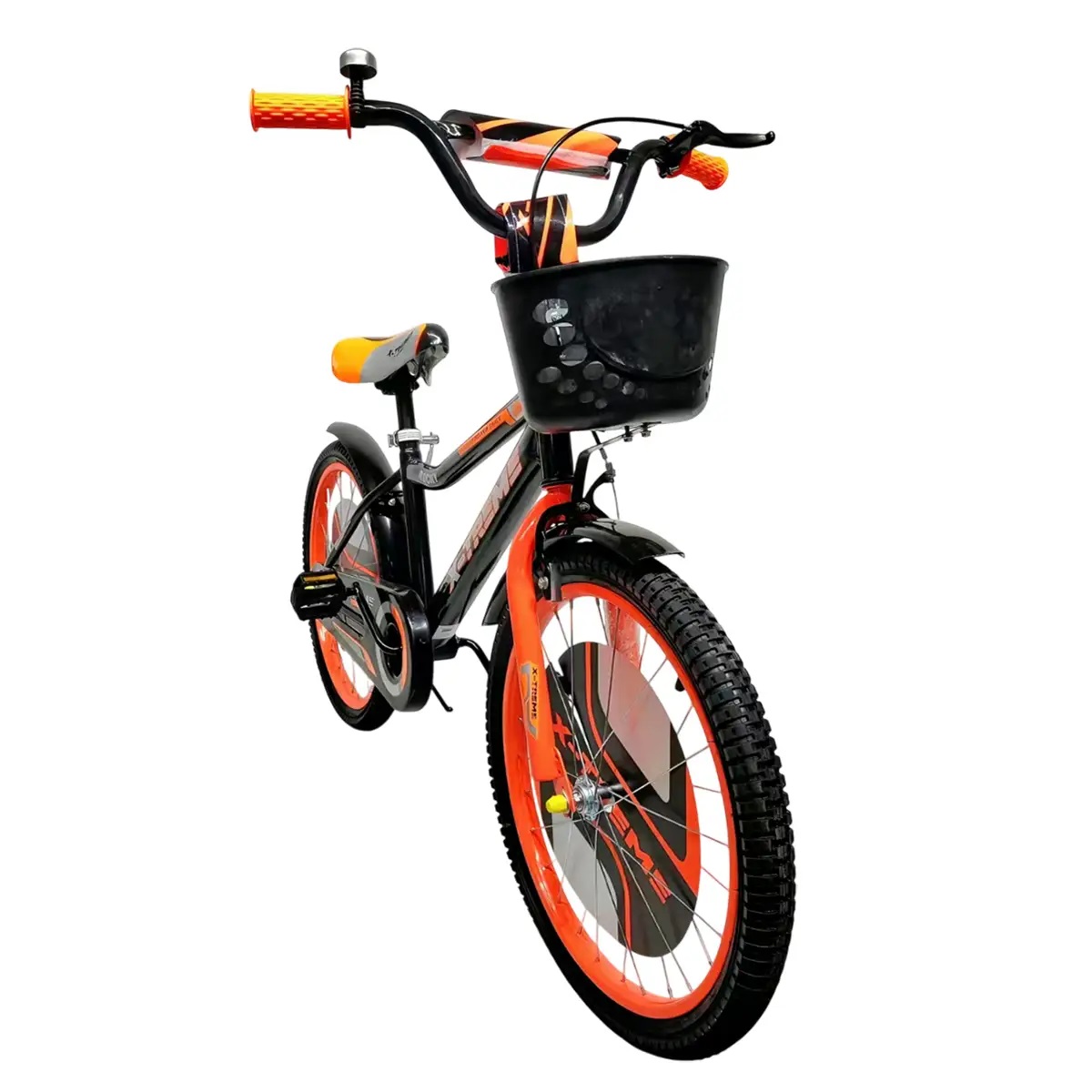 Детский велосипед X-Treme ROCKY 25.20-06 черно-оранжевый