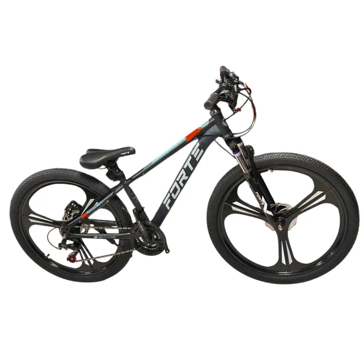 Велосипед Forte SHADE 26.2412-01S, к24 р12 чорний