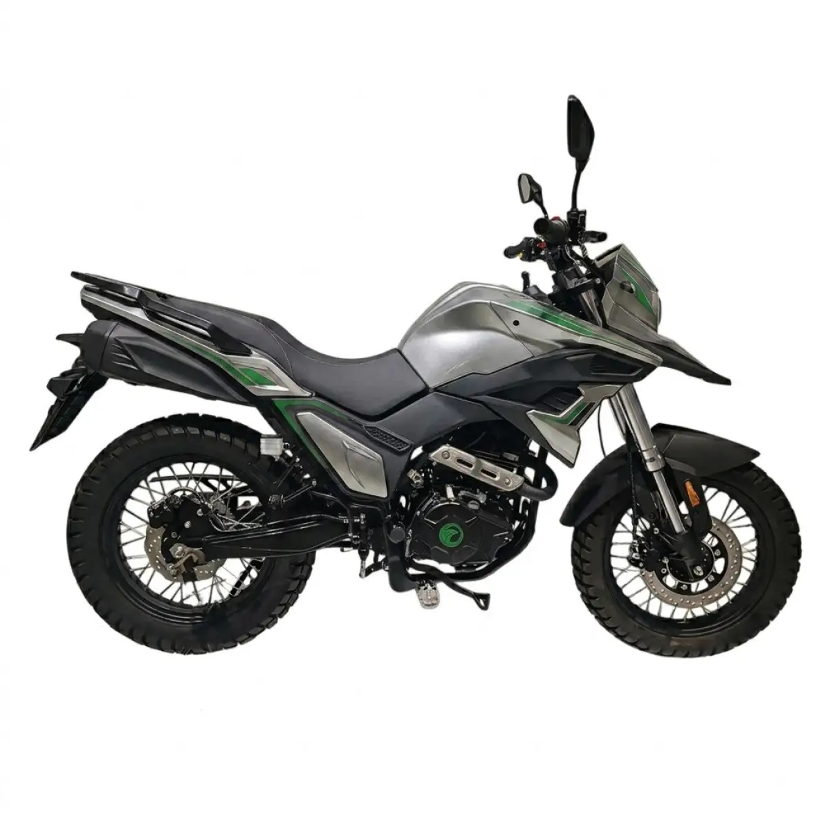 Мотоцикл FT250-FE Forte Срібно-зелений