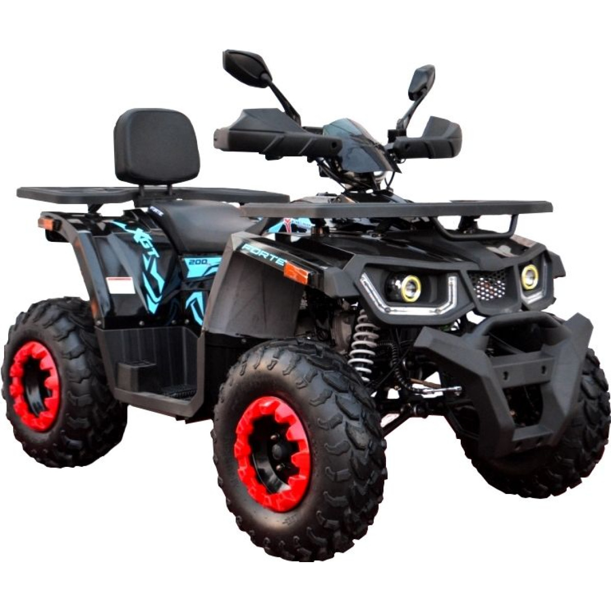 Квадроцикл FORTE SHARK II 200 чорний