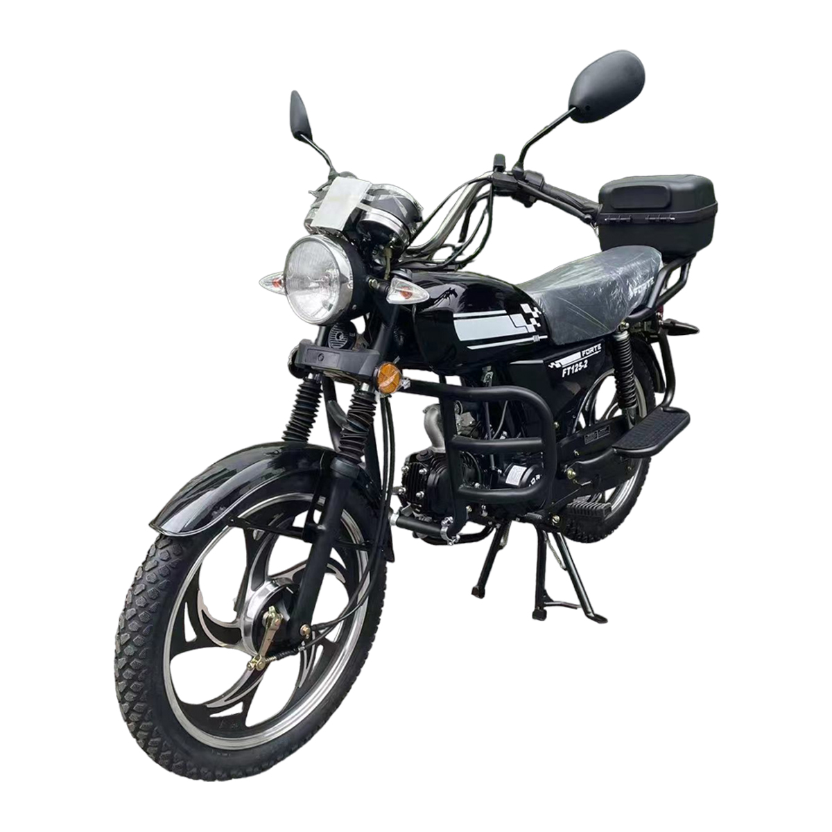 Мотоцикл ALFA FT125-2 Forte черный