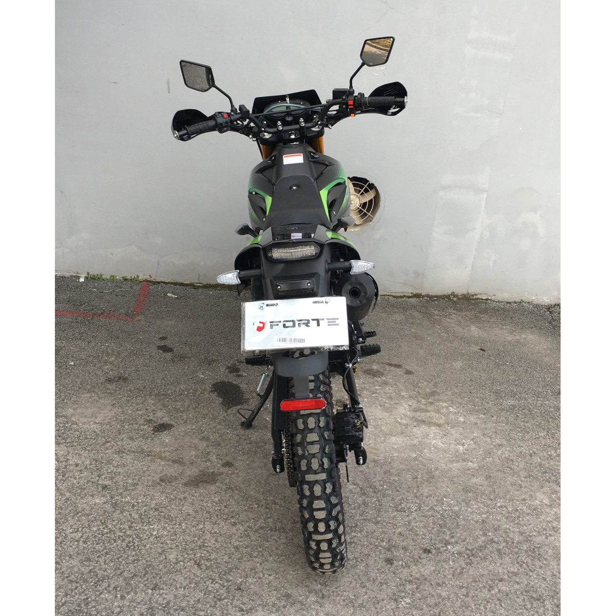 Мотоцикл FT250GY-CBA Forte зелено-чорний