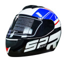 Мотошлем 902 Forte бело-синий, L