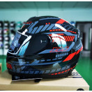 Мотошлем 902 Forte черно-красный, M