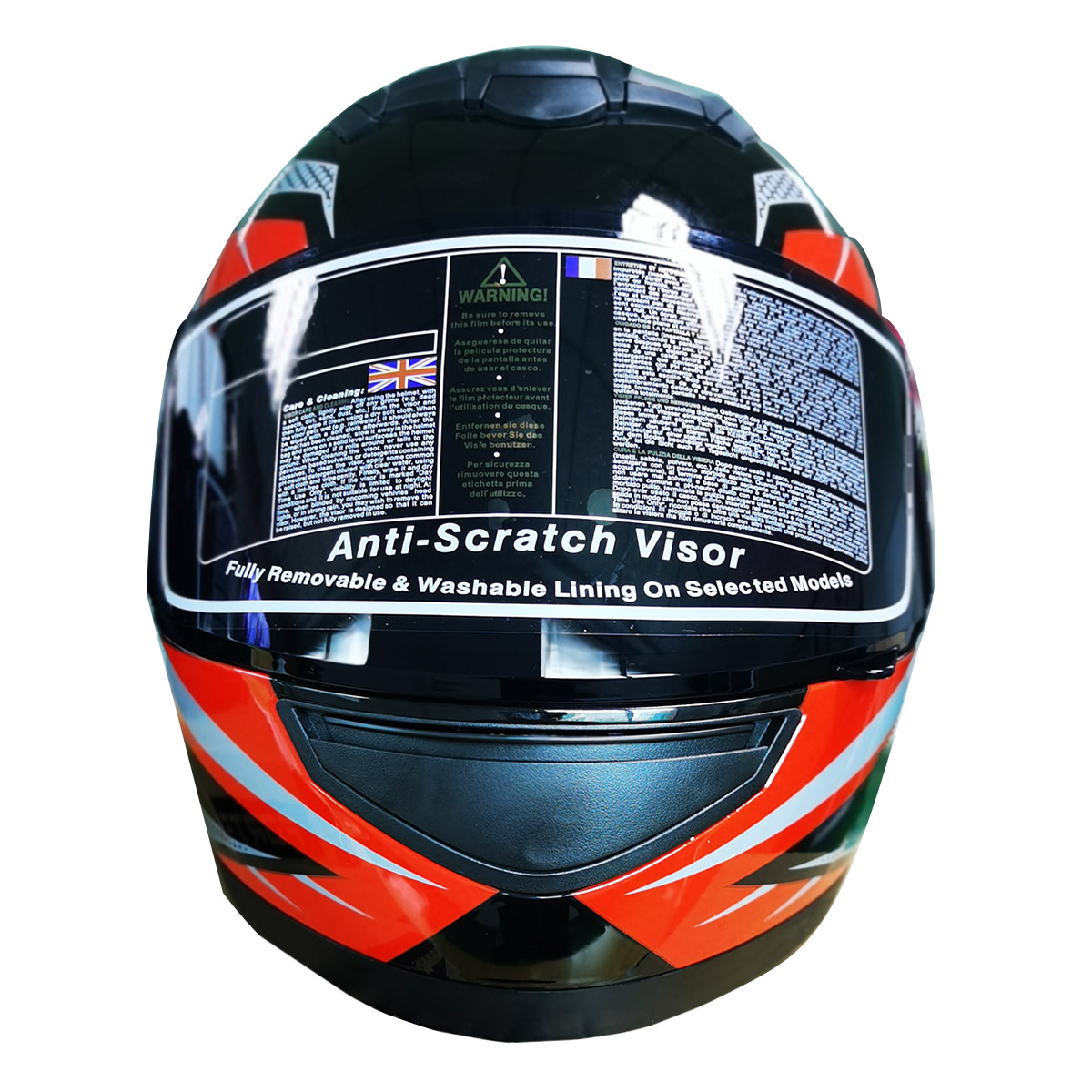 Мотошолом 902 Forte чорно-сірий, L