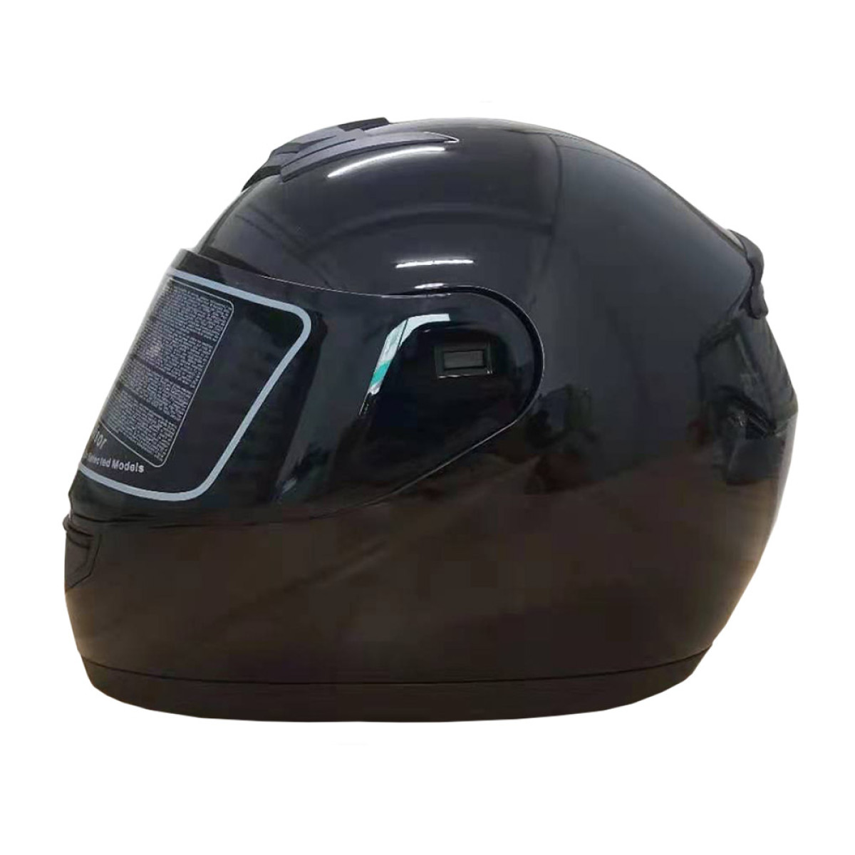 Мотошолом 902 Forte чорний, M