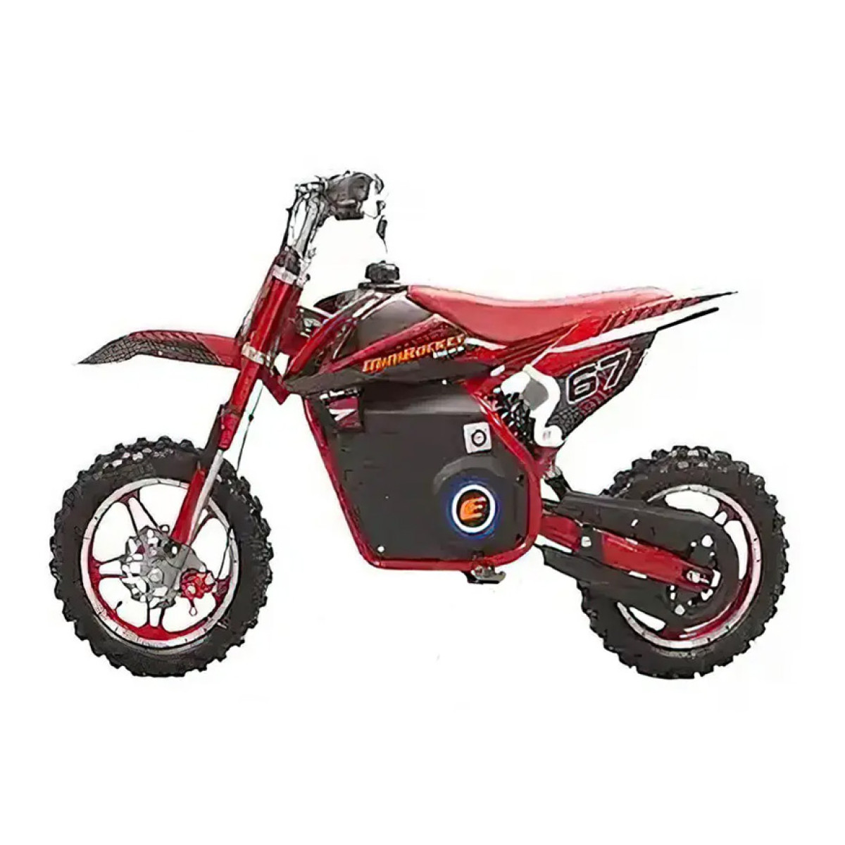 Пітбайк акумуляторний FORTE PB800E червоний