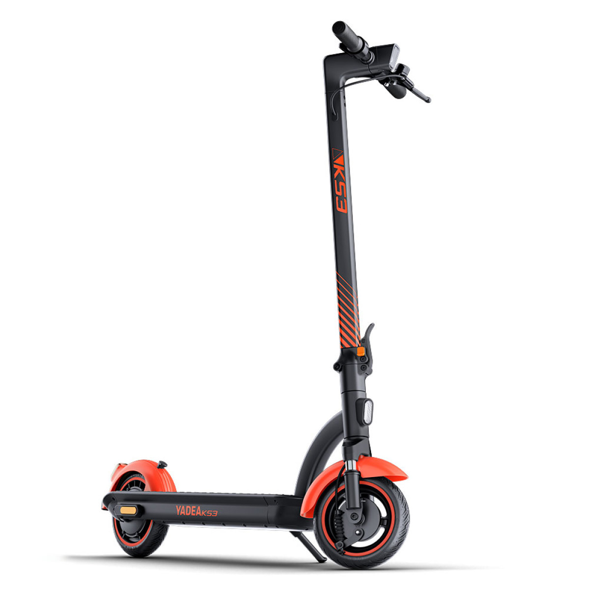 Аккумуляторный самокат YADEA KS3 черно-красный, 500Вт