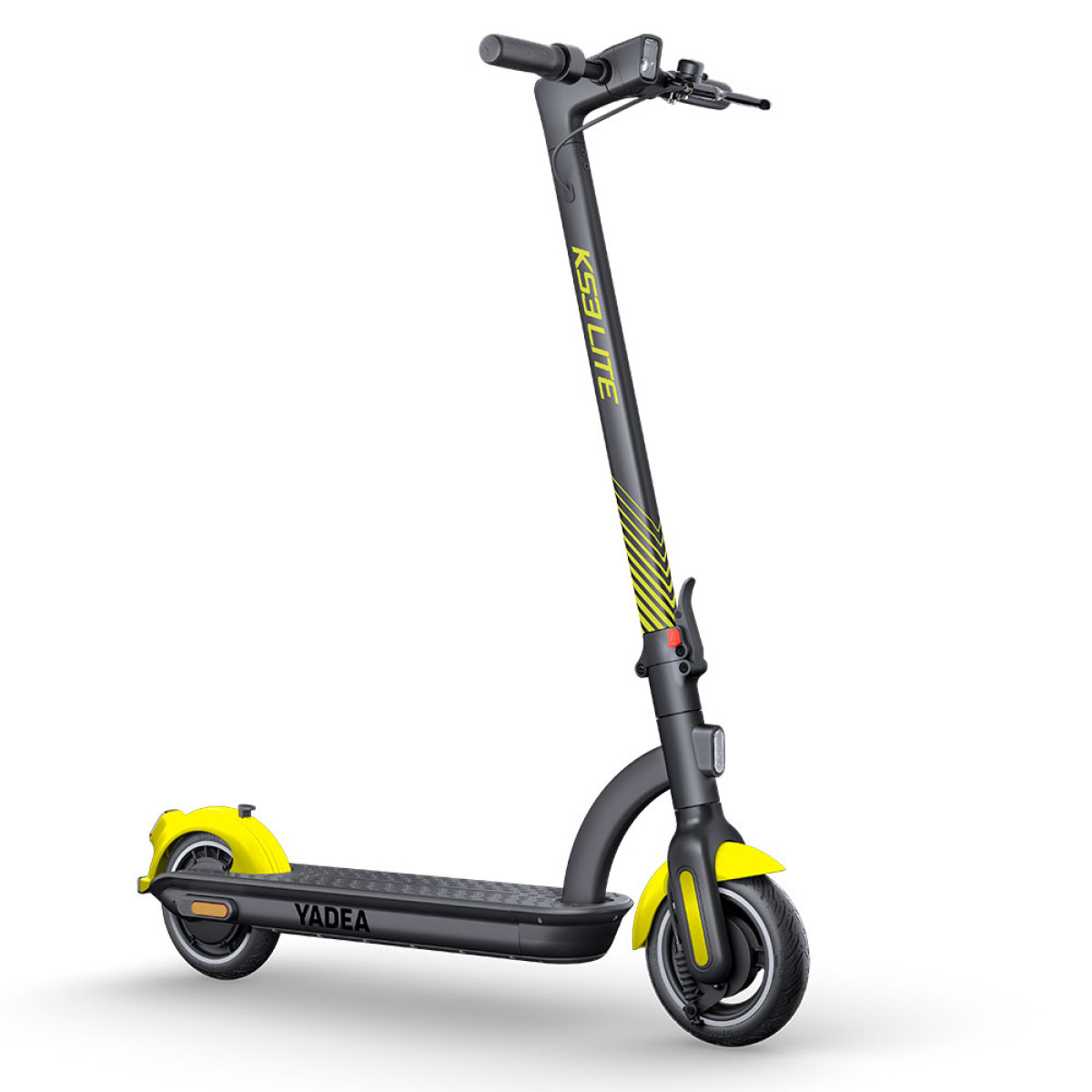 Самокат аккумуляторный YADEA KS3 Lite серо-желтый, 500Вт