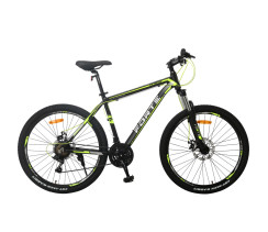 Велосипед Forte Extreme 17"/27.5" черно-салатовый