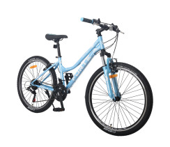 Велосипед Forte Aurora Women Bicycle МТВ 26"/15" блакитний
