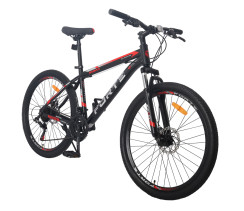 Велосипед Forte Braves МТВ 27,5"/17" (117829) черно-красный