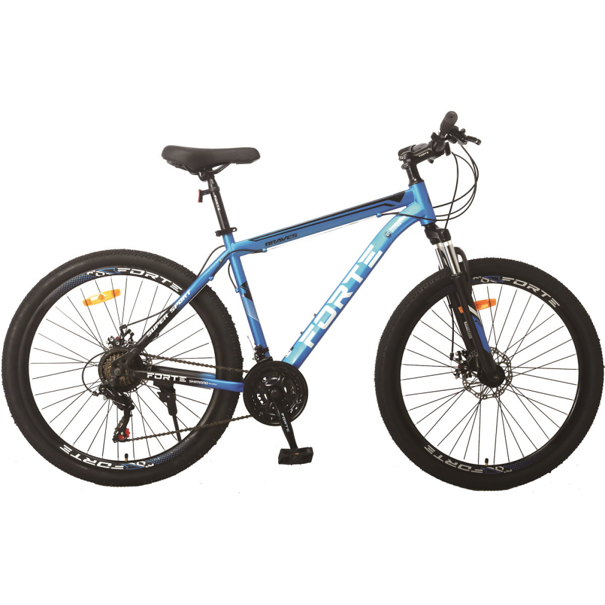 Велосипед Forte Braves МТВ 15"/26" (136880) синій