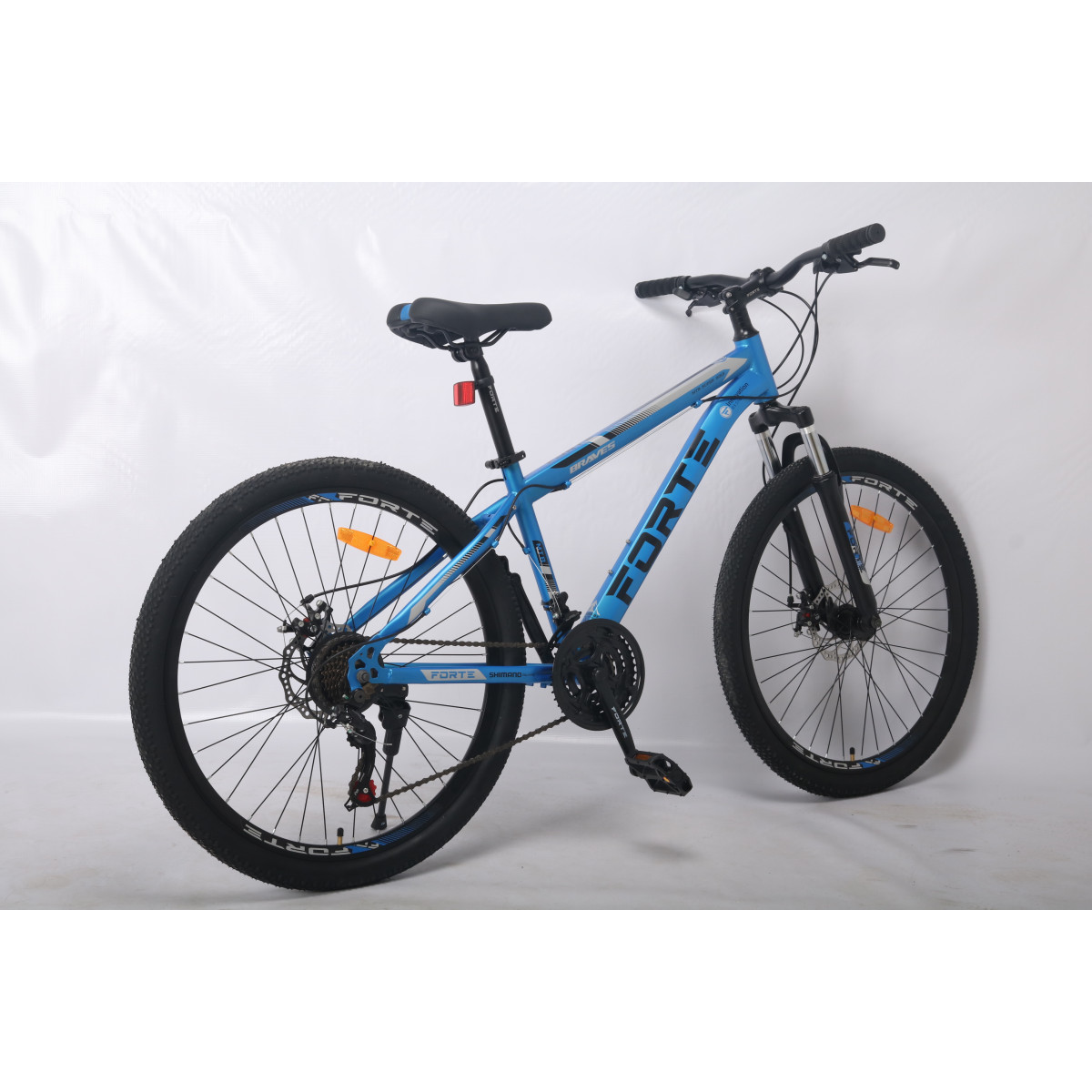 Велосипед Forte Braves МТВ 17"/27.5" (117832) синий