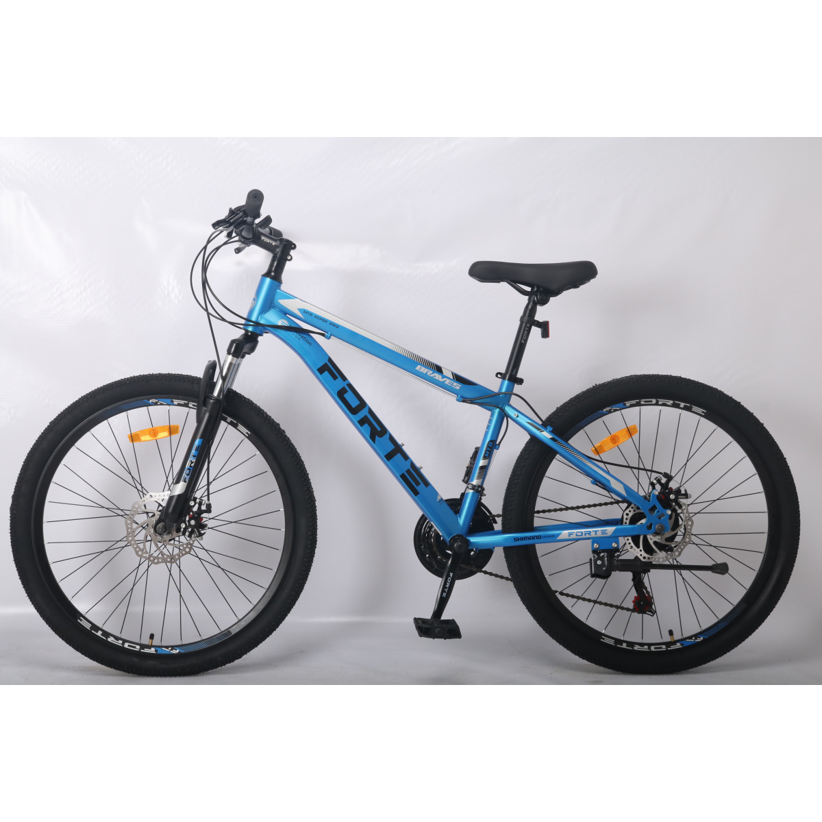 Велосипед Forte Braves МТВ 19"/27.5" (117841) синий