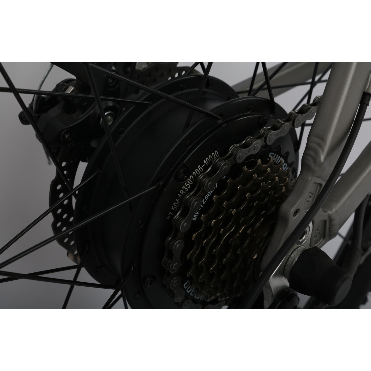 Велосипед акумуляторний Forte Galaxy 18"/27", 350 Вт, чорно-синій