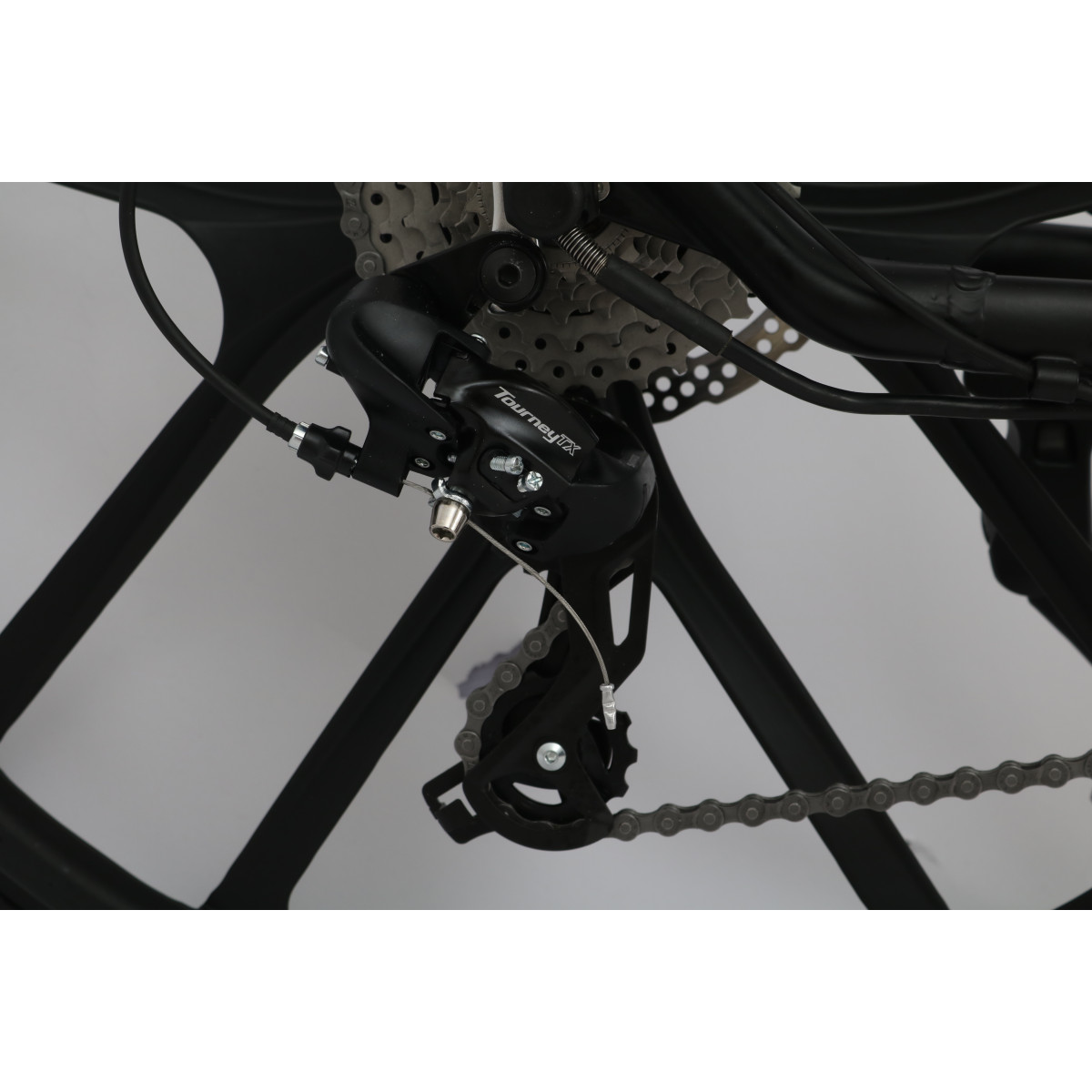 Велосипед акумуляторний Forte Matrix 18"/27,5"350 Вт, чорно-червоний