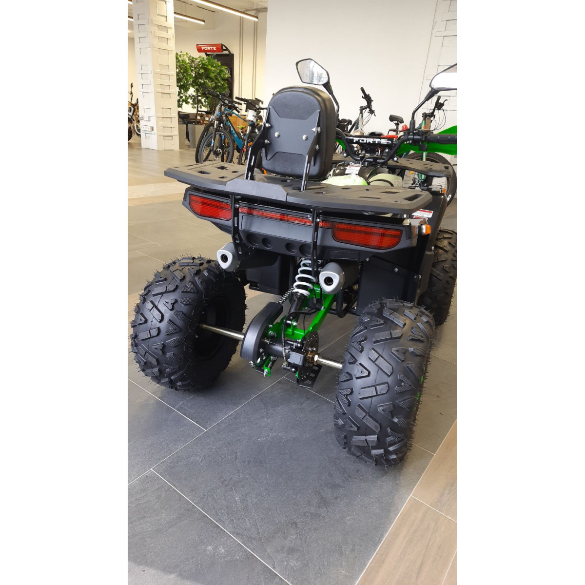 Квадроцикл FORTE ATV125G зелений