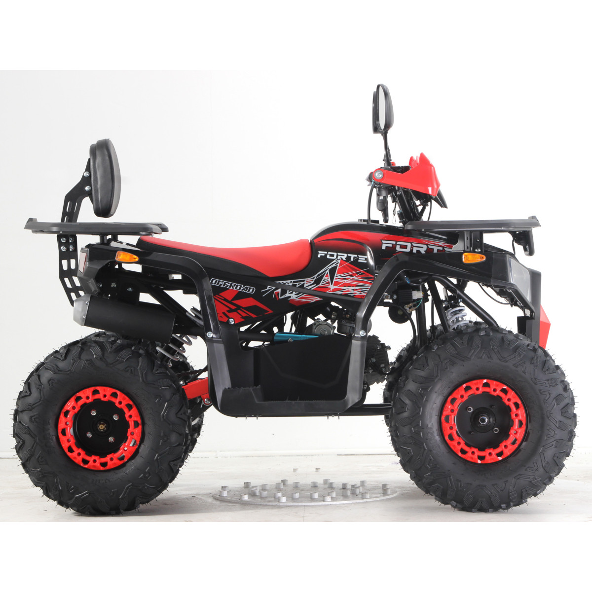 Квадроцикл FORTE ATV125G красный