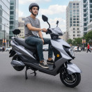 Електроскутер FORTE HAWK сірий