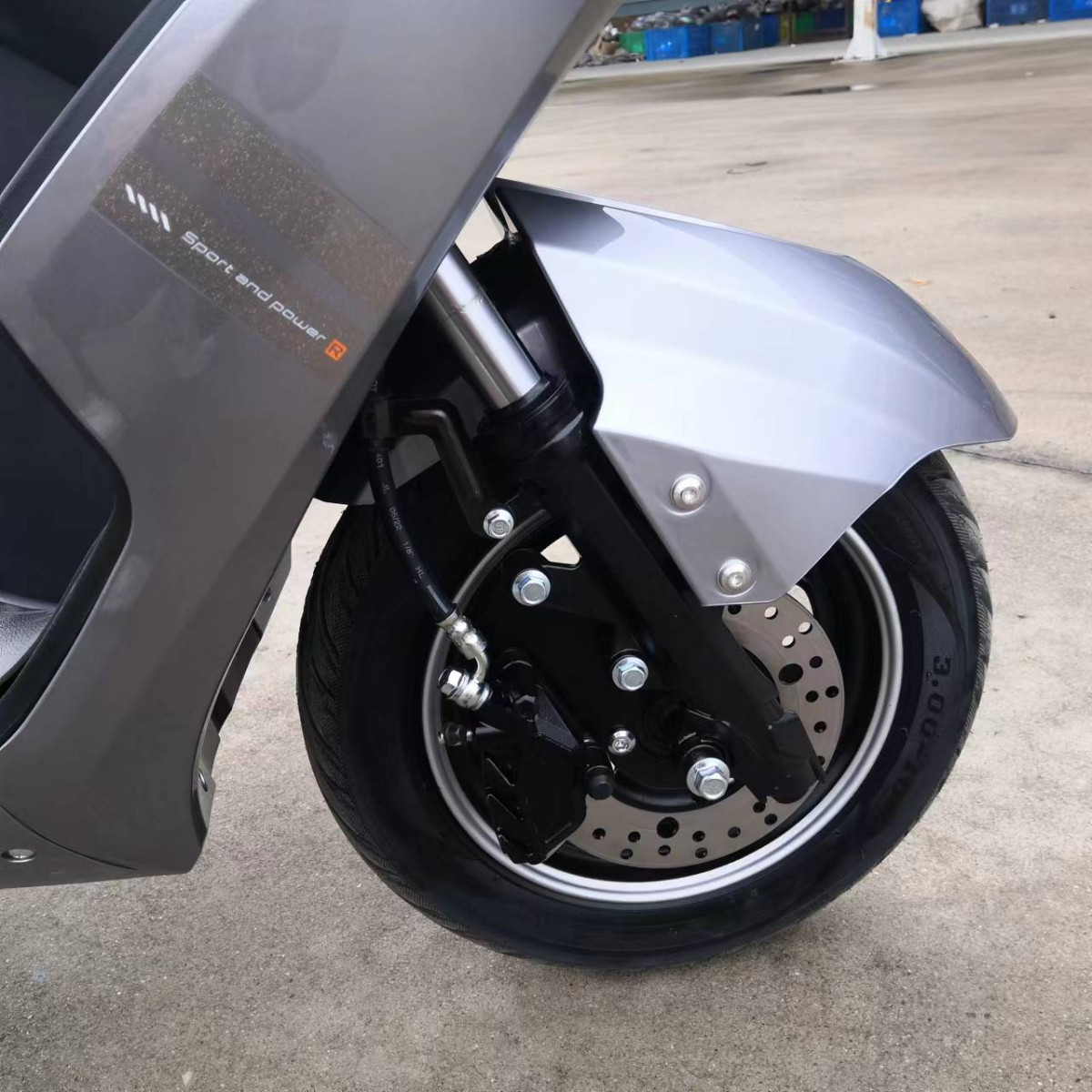 Електроскутер FORTE HAWK сірий