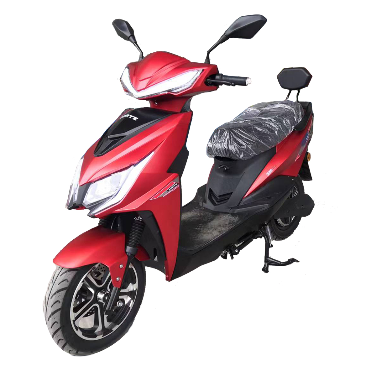 Электроскутер FORTE LEON PRO красный