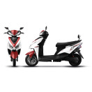 Электроскутер FORTE LEON красно-белый