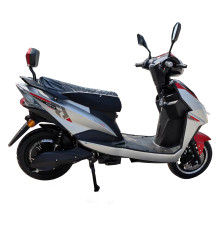 Електроскутер FORTE LEON червоно-білий