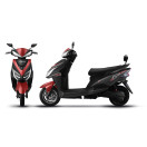 Електроскутер FORTE LEON червоно-чорний