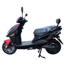 Електроскутер FORTE LEON червоно-чорний