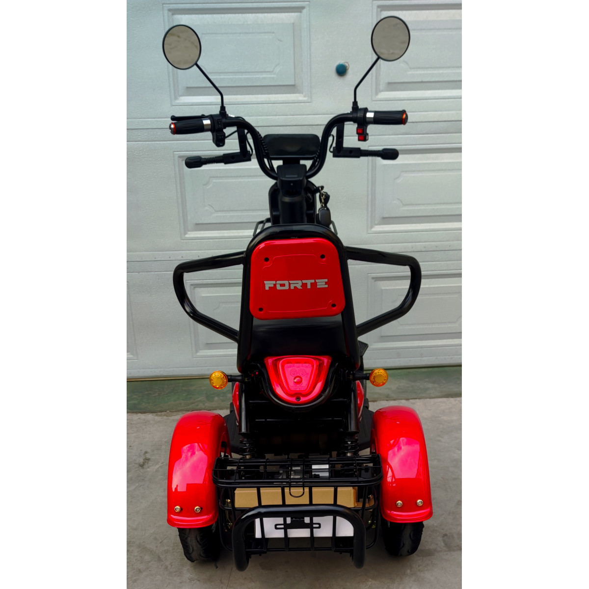 Электроскутер FORTE S1 красный