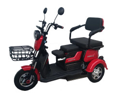 Электроскутер FORTE FAMILY красный